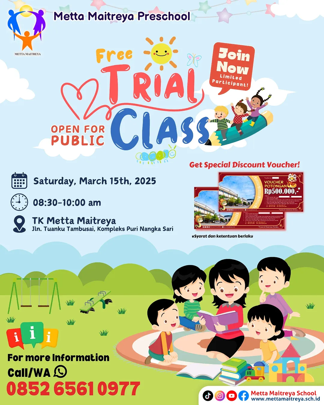 Opening Trial Class PAUD Metta Maitreya